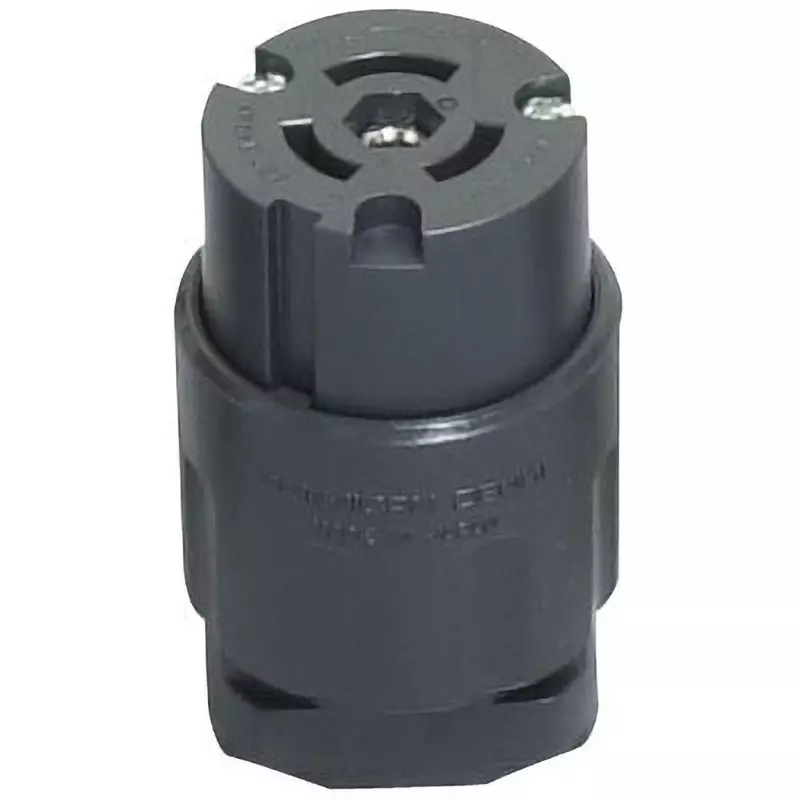 AMERICAN DENKI Cord Connector Body 250 V Rated Voltage, 3124GN