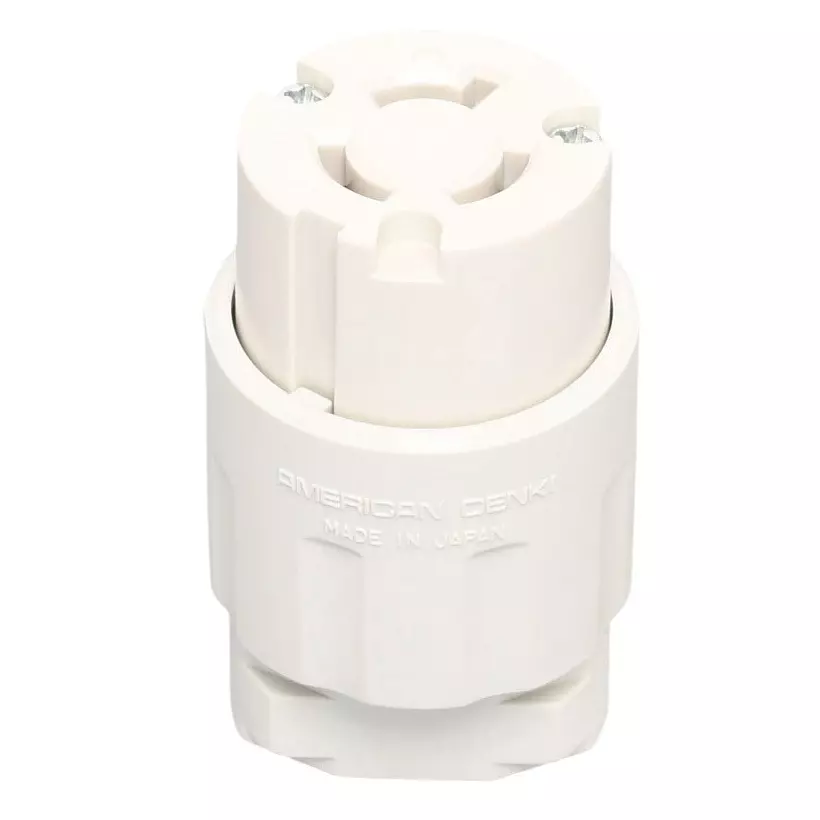 AMERICAN DENKI Cord Connector Body 250 V Rated Voltage, 3124N-IV