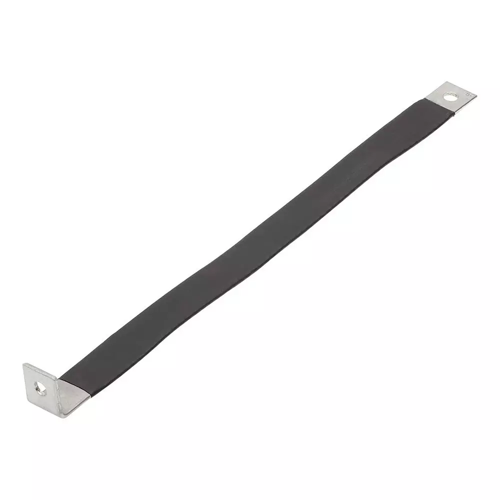 Molex Ground Leads 90° Busbar to Flat Busbar Connector to Black Jacket Color, 207602-5058
