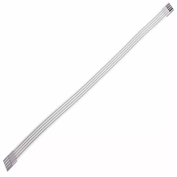 Molex Premo-Flex FFC Ribbon Cable 4 Way 1.25 mm Pitch, 152 mm Length, 98268-0711 (Pack of 5)