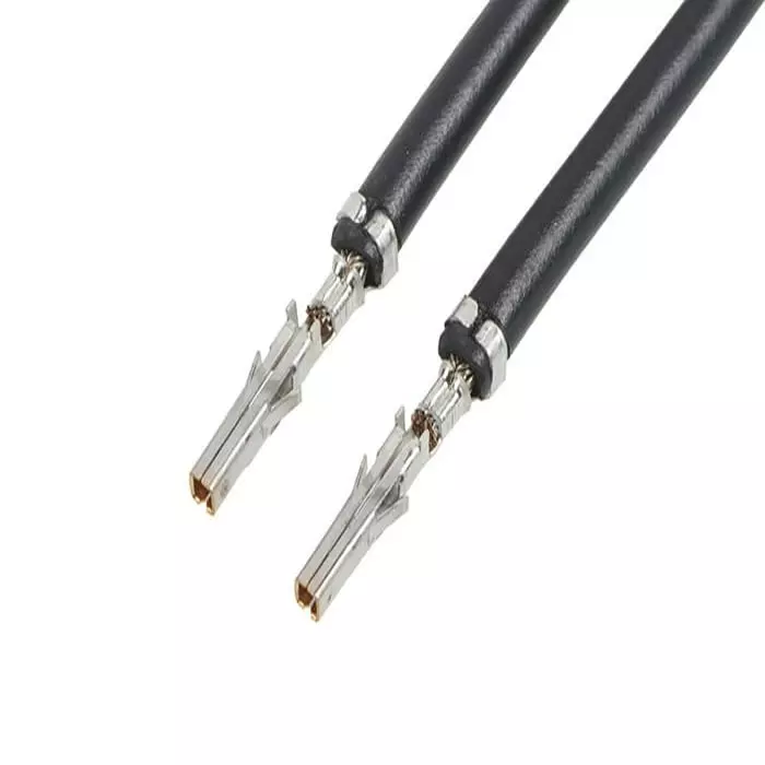 Molex Female Mini-Fit Jr. Crimped Wire Length 300 mm, 215340-1224 (Pack of 100)