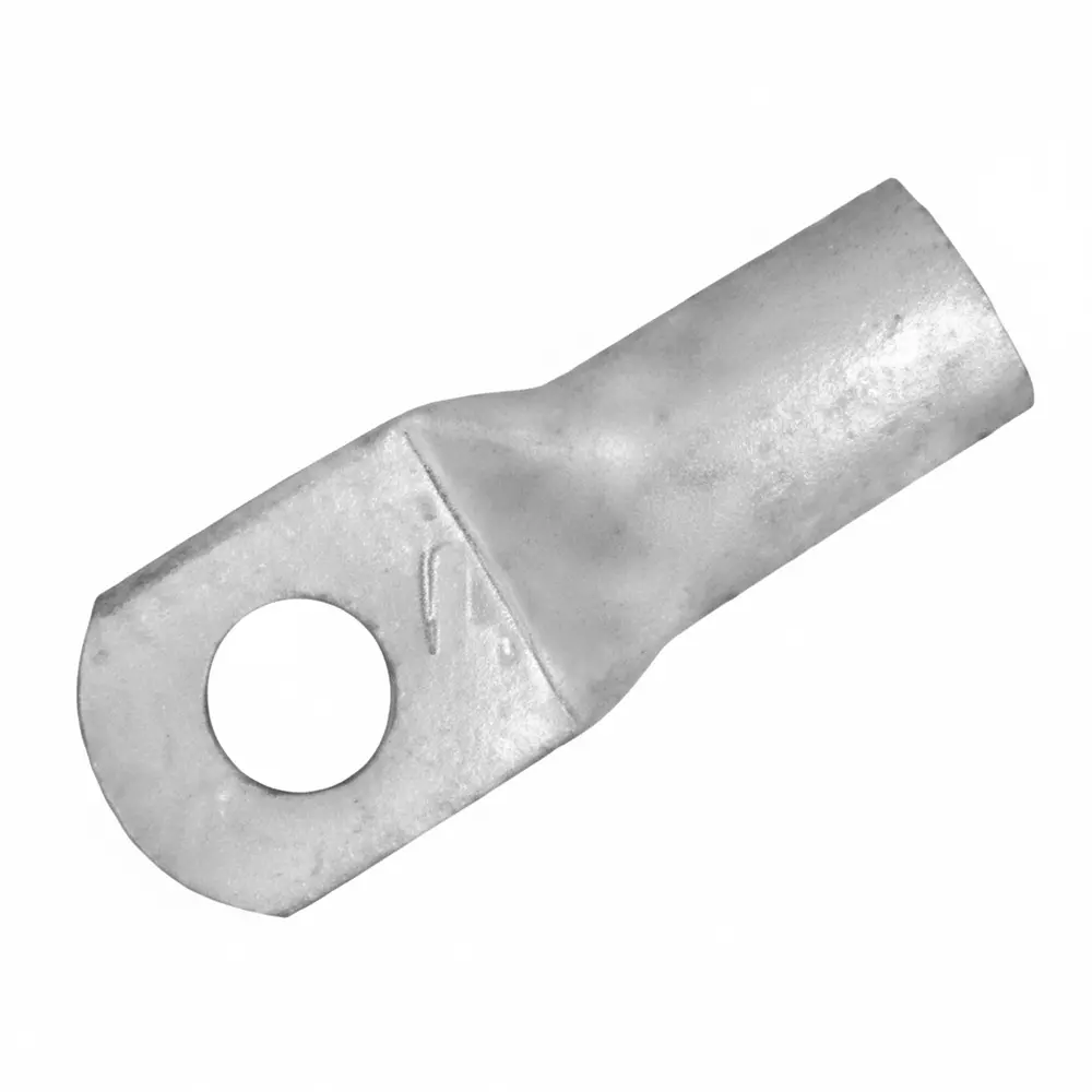 GENERIC Cable Lug 10 Sqmm Nominal Area Aluminium Silver (Pack  of 100)