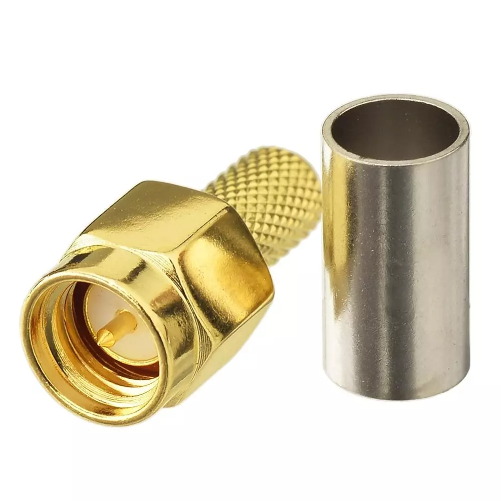 generic-sma-male-crimp-connector-brass-with-ferrule-pin-for-lmr200rg-58rg-142rg-400-coaxial-cable-rc015