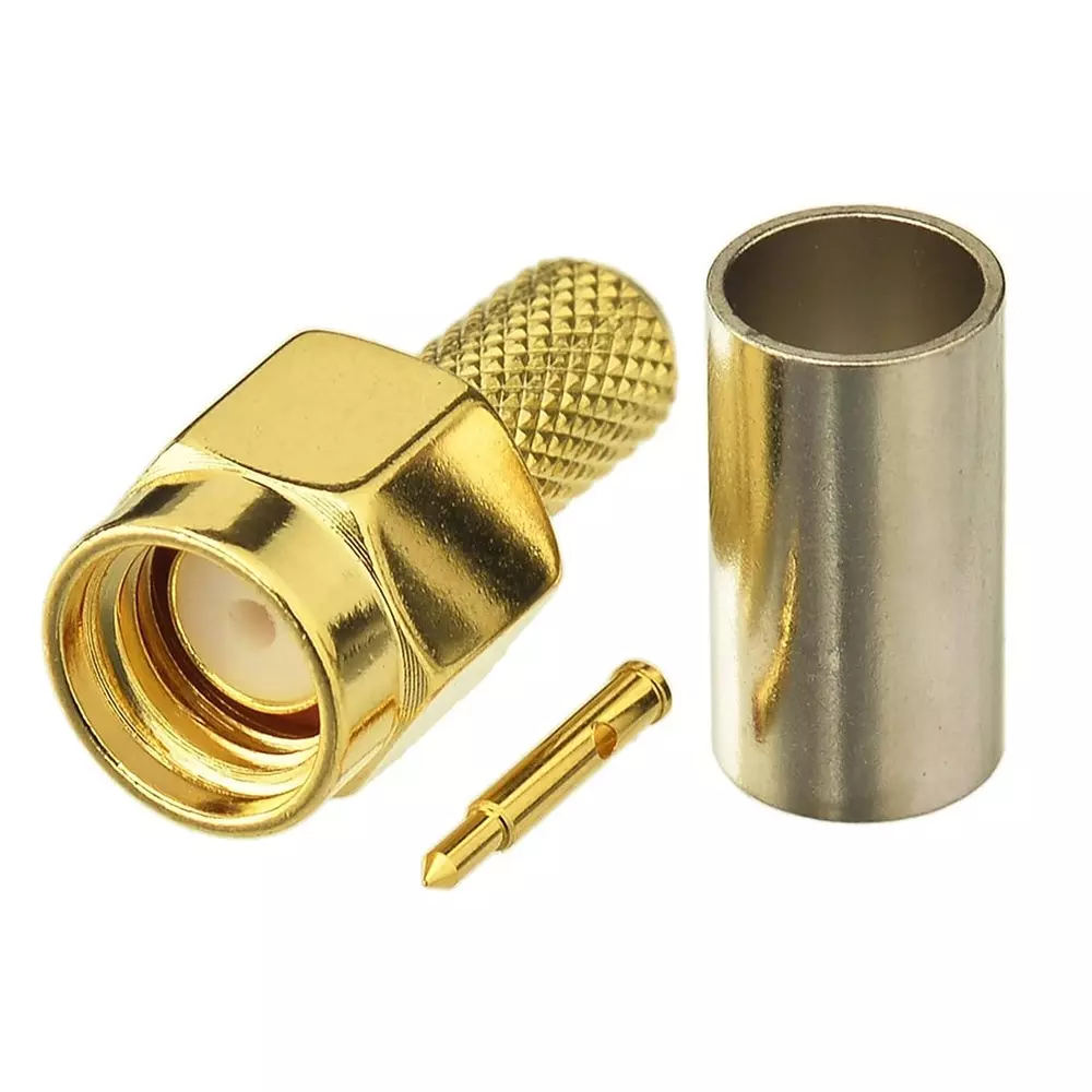 generic-sma-male-crimp-connector-brass-with-ferrule-pin-for-lmr200rg-58rg-142rg-400-coaxial-cable-rc015