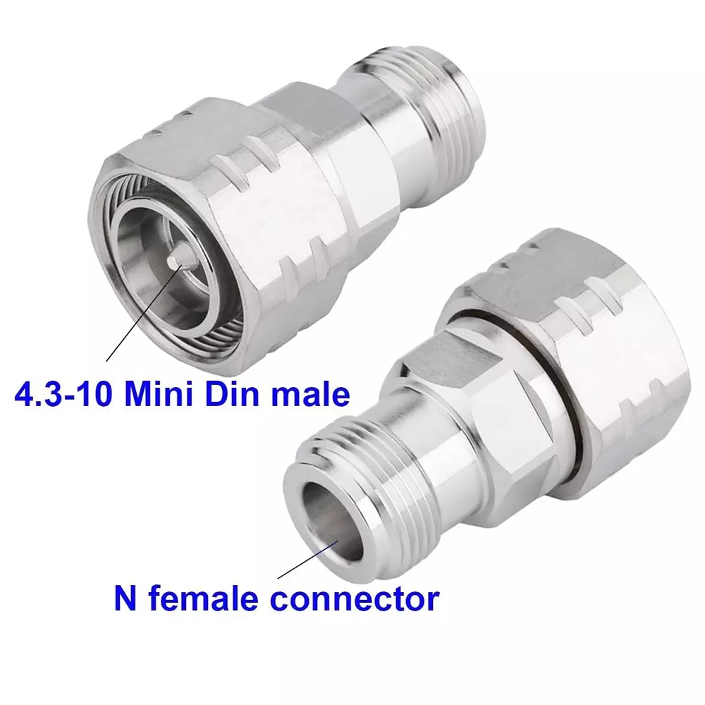 generic-mini-din-male-to-n-female-adapter-110-vswr-dc59-ghz-frequency-range-silver