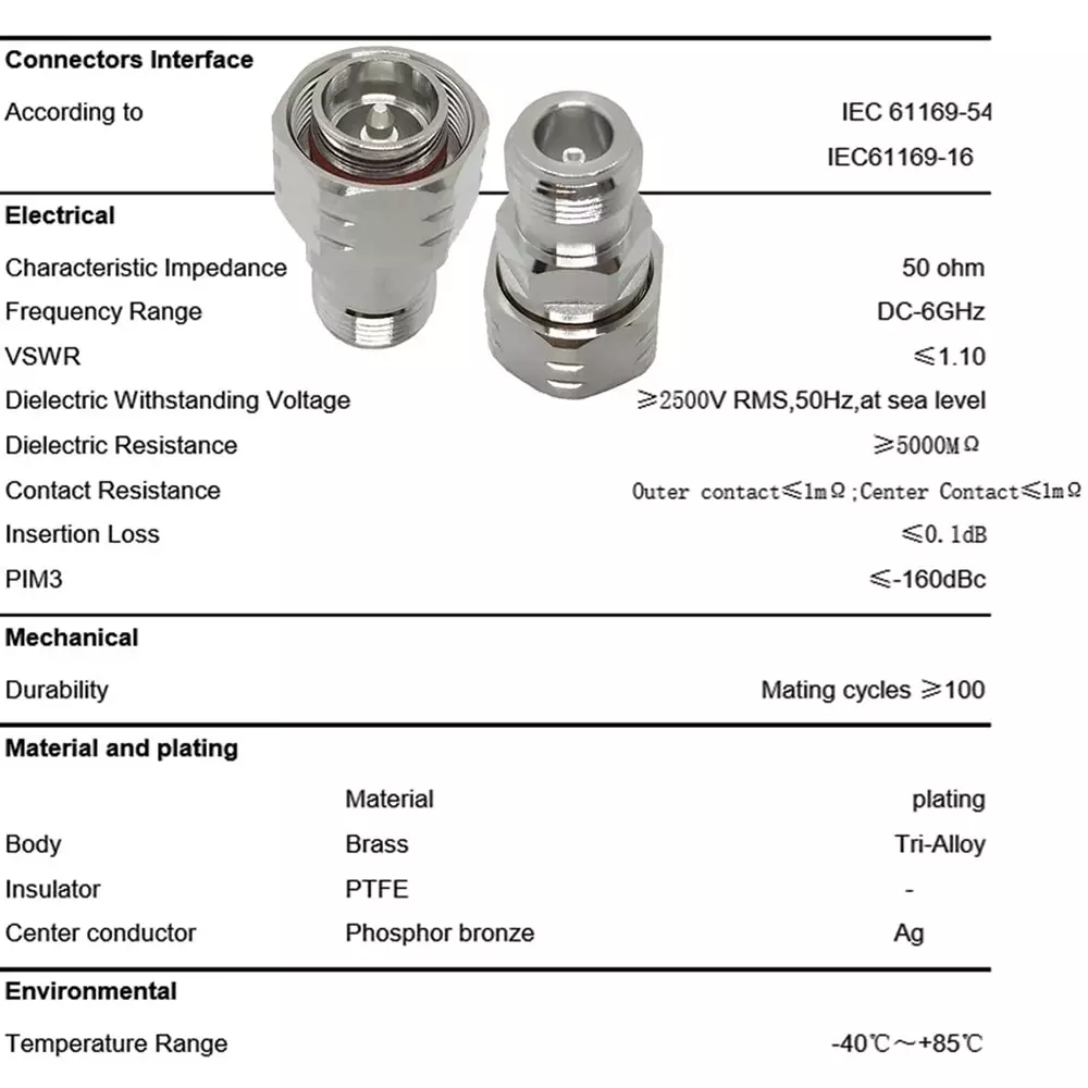 generic-mini-din-male-to-n-female-adapter-110-vswr-dc59-ghz-frequency-range-silver
