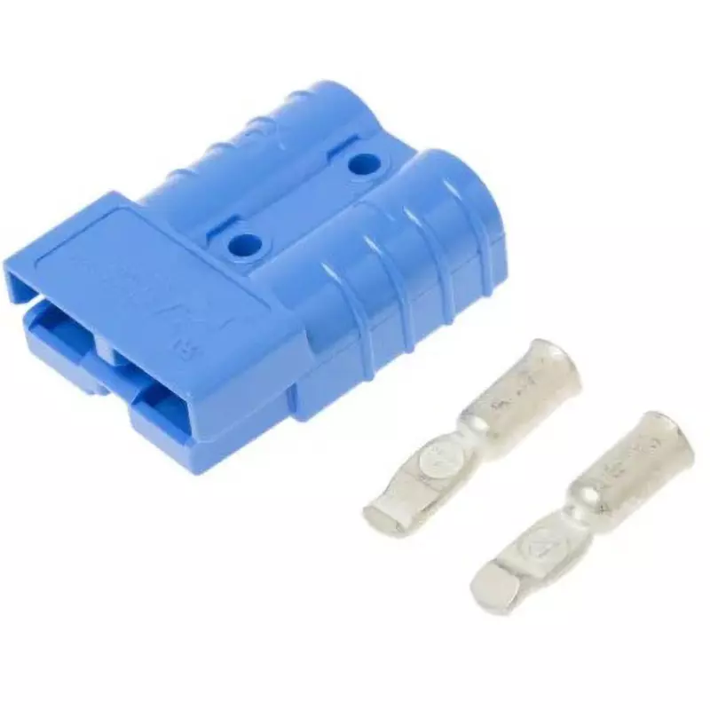 ANDERSON POWER PRODUCTS Battery Connector 2 Pole 50 Amp Rated Current, 6331G5