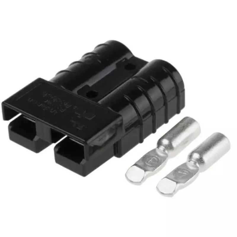 ANDERSON POWER PRODUCTS Battery Connector 2 Pole 50 Amp Rated Current, 6331G4