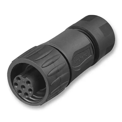 AMPHENOL SINE/TUCHEL SOCKET, FREE, ECOMATE, 6+PE, C016 10D006 010 12