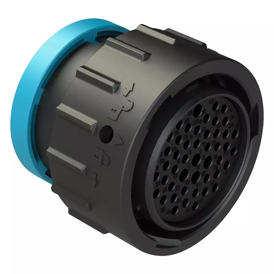 AMPHENOL SINE/TUCHEL CIRCULAR CONN, PLUG, 47POS, CRIMP, AHDP06-24-47SR-BRA.