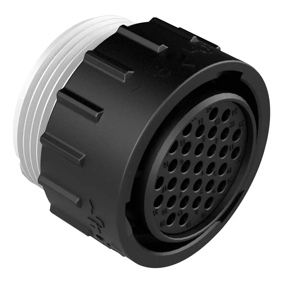 AMPHENOL SINE/TUCHEL INDUSTRIAL CIRCULAR, PLUG, 31POS, CABLE, AHDP06-24-31ST-WTA