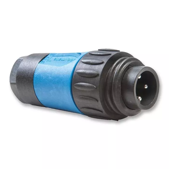 AMPHENOL SINE/TUCHEL PLUG, FREE, SOLDER, AU, 6P+E WAY, C016 30H006 210 10