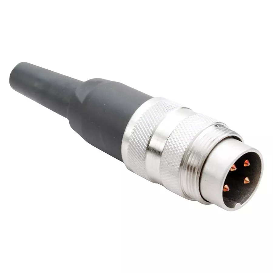 AMPHENOL SINE/TUCHEL CIRCULAR CONNECTOR, PLUG, 4 POSITION, CABLE, T3300-001.