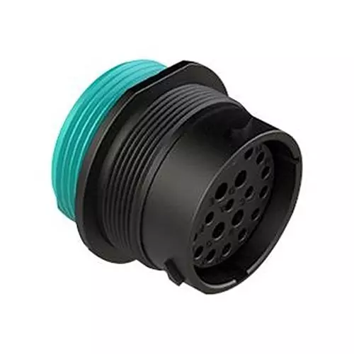 AMPHENOL SINE/TUCHEL INDUSTRIAL CIRCULAR, RCPT, 21POS, CABLE, AHDP04-24-21SR-WTA