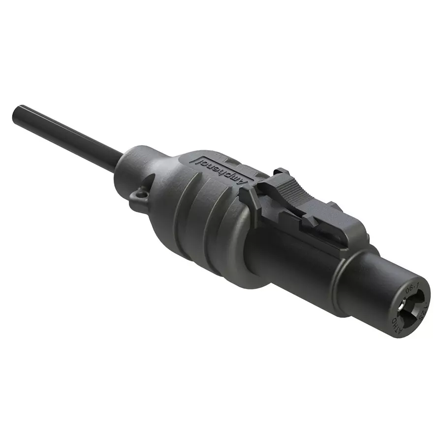 AMPHENOL SINE/TUCHEL CABLE ASSY, 1P CIR PLUG-FREE END, 6.6FT, ATHD06-1-12S-10G-M2
