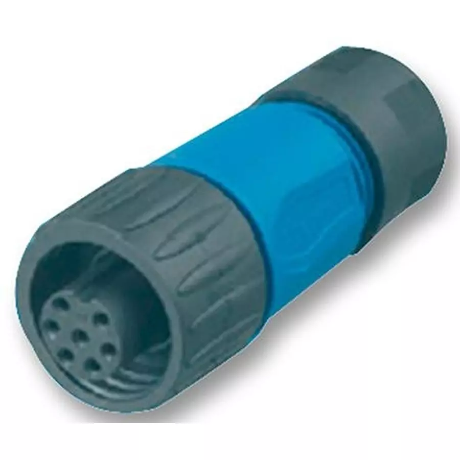 AMPHENOL SINE/TUCHEL SOCKET, FREE, CRIMP, 6+PE WAY, C016 10D006 010 10