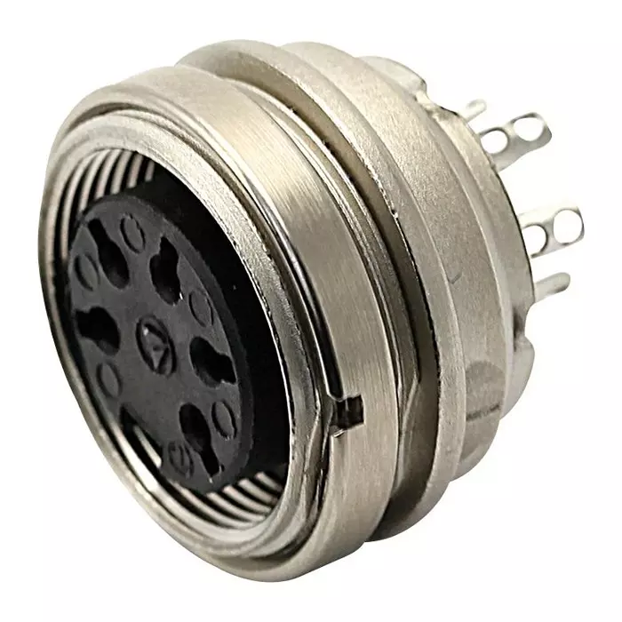 AMPHENOL SINE/TUCHEL CIRCULAR CONNECTOR, RECEPTACLE, 8 POSITION, PANEL, T 3507 100