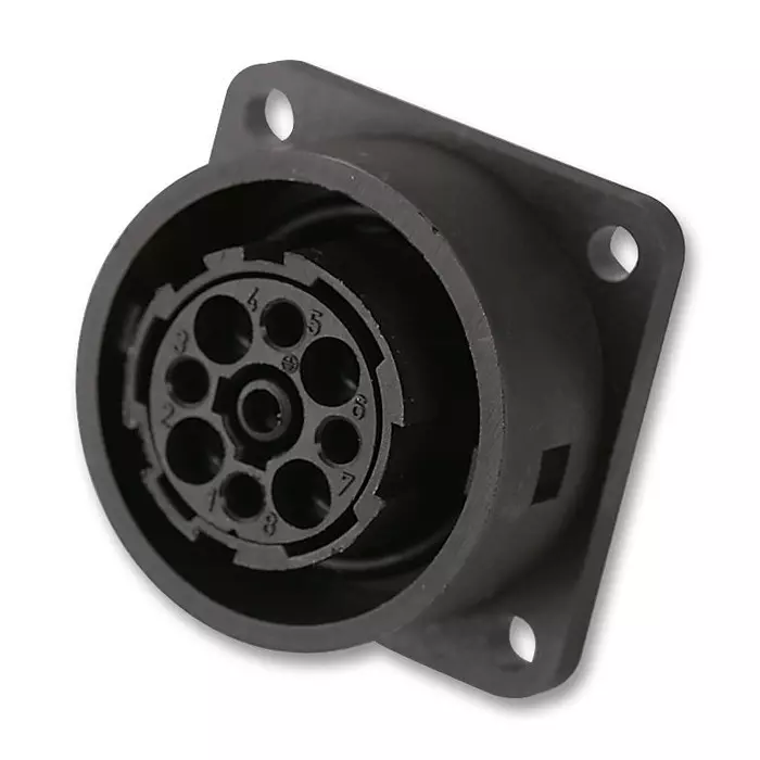 AMPHENOL SINE/TUCHEL SOCKET, PANEL, 5+PE WAY, C016 20G005 1002