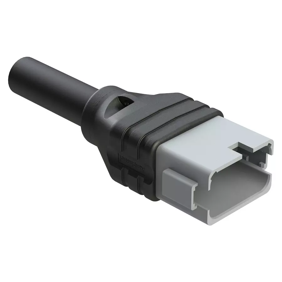 AMPHENOL SINE/TUCHEL CABLE ASSY, 12P PLUG-FREE END, 4M, AT04GY-12PA-N-TPE-M4