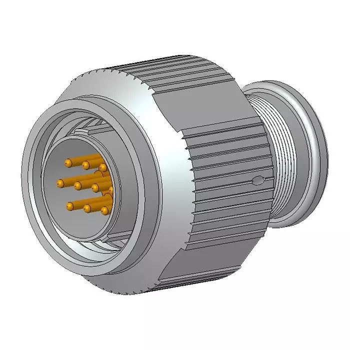AMPHENOL AEROSPACE CIRCULAR CONNECTOR, PLUG, 26POS, CABLE, 2M801-036-16M10-26PA
