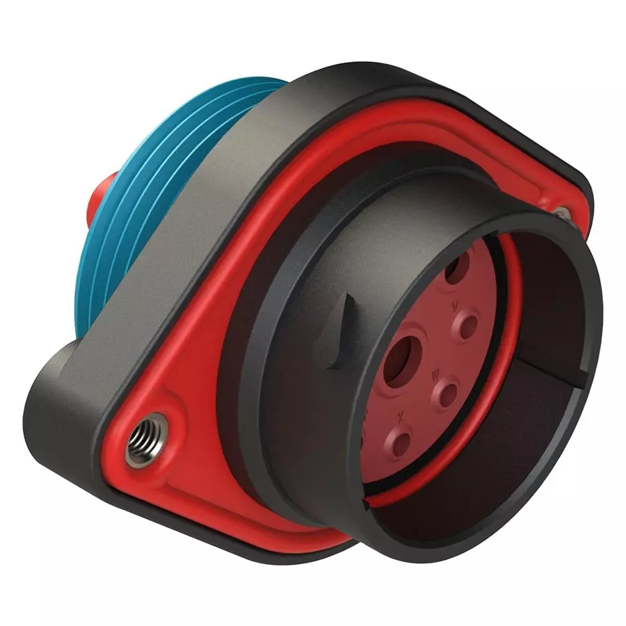 AMPHENOL SINE/TUCHEL CIRCULAR CONN, RCPT, 9POS, CRIMP, AHDP02-24-09PR-WTA.