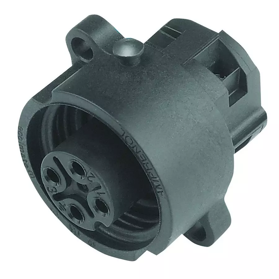 AMPHENOL SINE/TUCHEL CIRCULAR CONNECTOR RECEPTACLE 3 POSITION, C016 20G003 100 12.