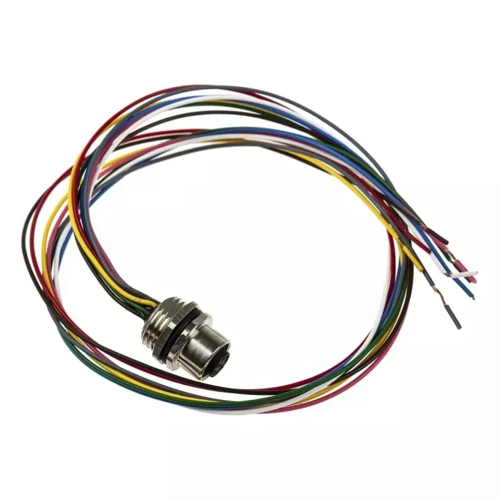 RS PRO Circular Connector 8 Contacts M12 Connector Socket IP67, 2080582