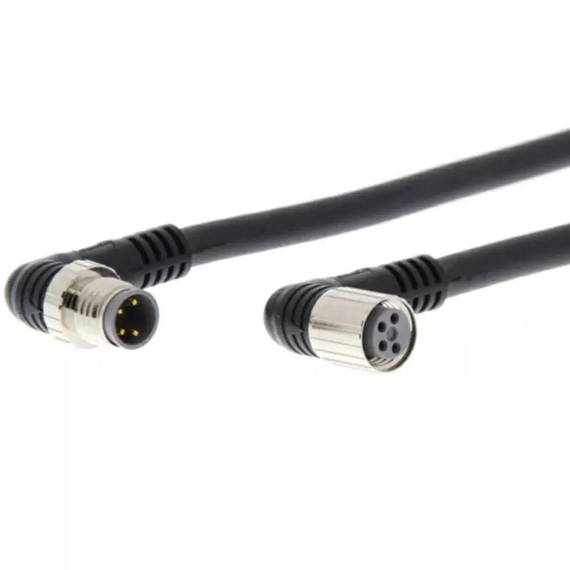 Omron Connector 4 Pole DC 125 V 5 m, XS3W-M422-405-PR
