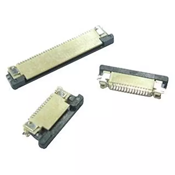 WURTH ELEKTRONIK FFC Board Connector Top, Smt, 0.5 mm, R/A, 24Way, 68712414022