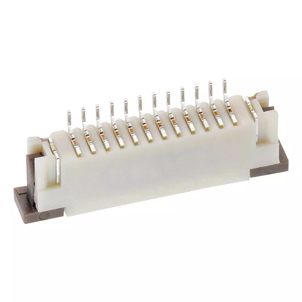 WURTH ELEKTRONIK Board Connector, FPC, 14Pos, 1Row, 1 mm, 68611414122