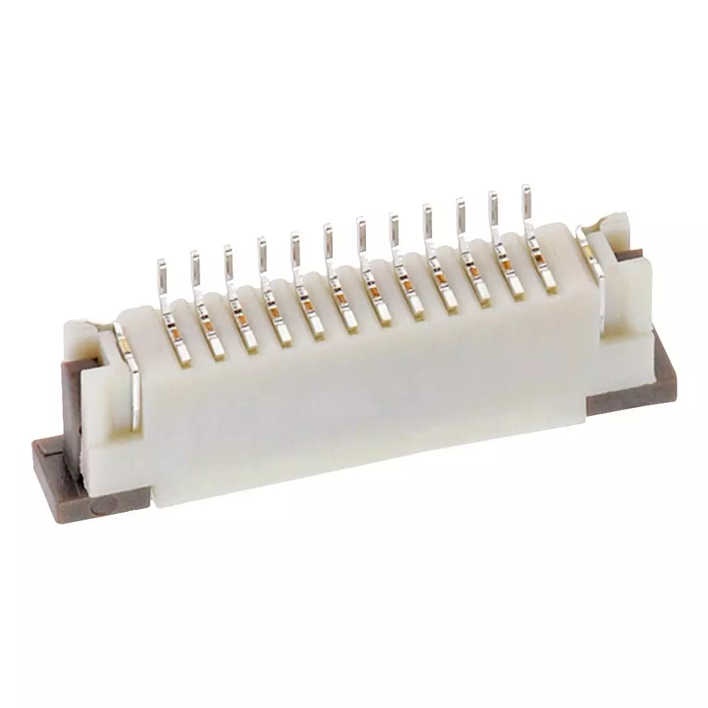 WURTH ELEKTRONIK Board Connector, FPC, 18Pos, 1Row, 1 mm, 68611814122