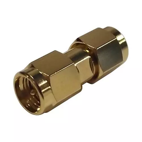 MULTICOMP PRO RF Adapters ADAPTOR, SMA PLUG, SMA PLUG, 50OHM, MP-19-22-2-TGG