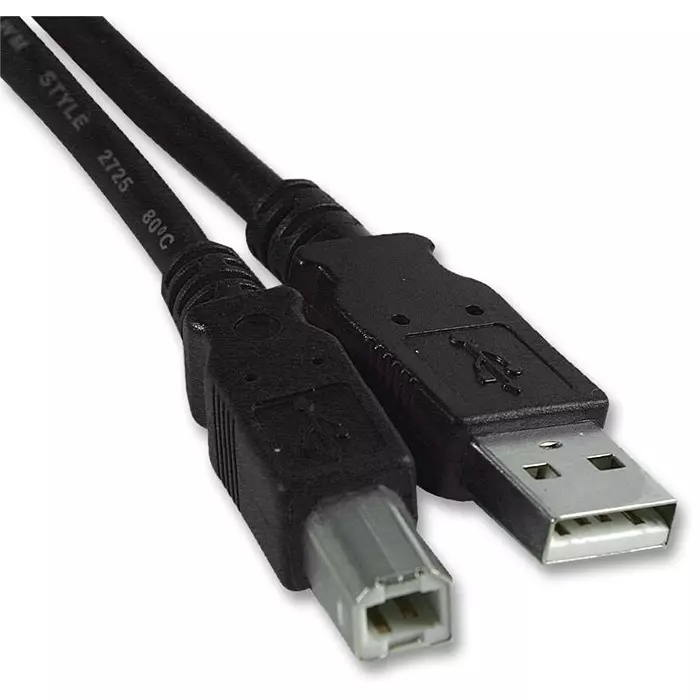 MULTICOMP PRO USB / Lightning Cables USB CABLE, 2.0 A PLUG-B PLUG, 1M, MP009288 (Pack of 5)