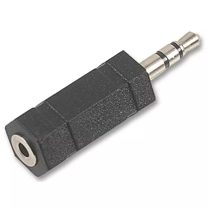 MULTICOMP PRO Audio Adapters ADAPTER, STEREO 3.5MM PLUG-2.5MM RCPT, PS000147