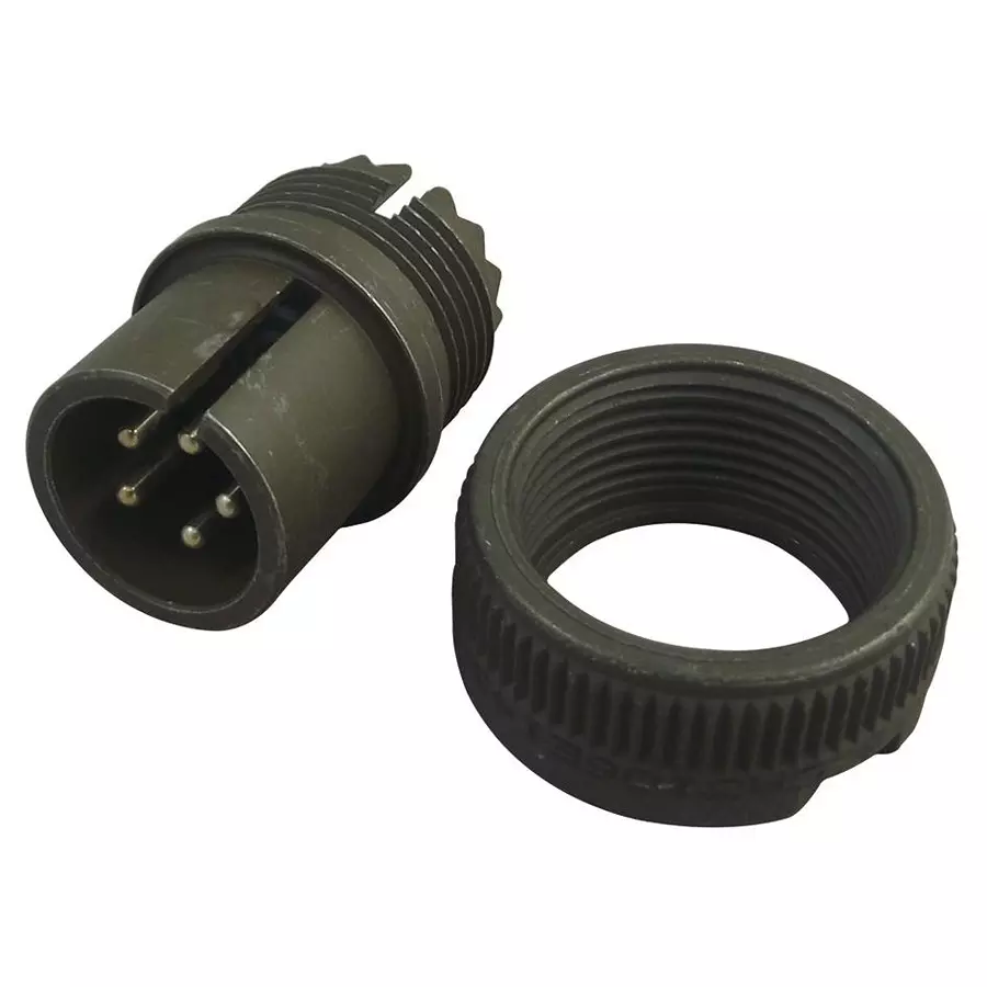 ITT CANNON Circular MIL Spec Equivalent Connectors CIRCULAR, SIZE 14S, 5 WAY PIN, CA3106E14S-5PF42
