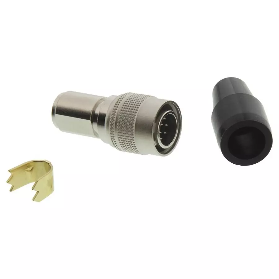 HIROSE(HRS) CIRCULAR CONNECTOR, PLUG, 10 WAY, CABLE, HR10A-10P-10P(73)