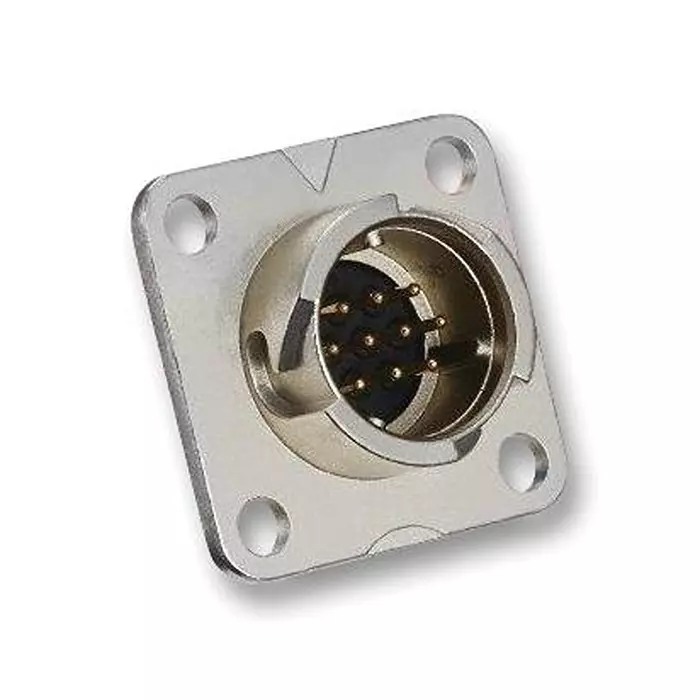 HIROSE(HRS) CIRCULAR CONNECTOR, RCPT, 10POS, PANEL, HR08D-12WR-10P(31)