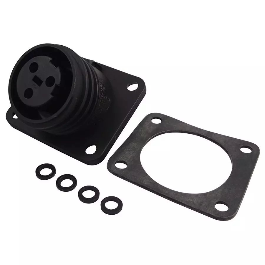 BULGIN LIMITED SOCKET, FLANGE, 3WAY, PX0941/03/S