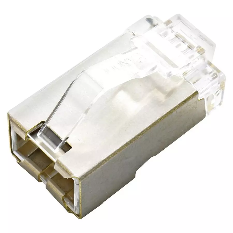 PANDUIT Modular & Ethernet Connectors CONN, RJ45, PLUG, 8P8C, 1PORT, CRIMP, MPS588-C (Pack of 100)
