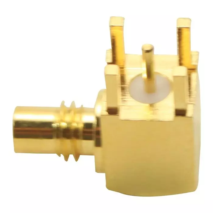 AMPHENOL RF RF Connectors CONNECTOR, SMC, JACK, 50 OHM, PCB, 152123