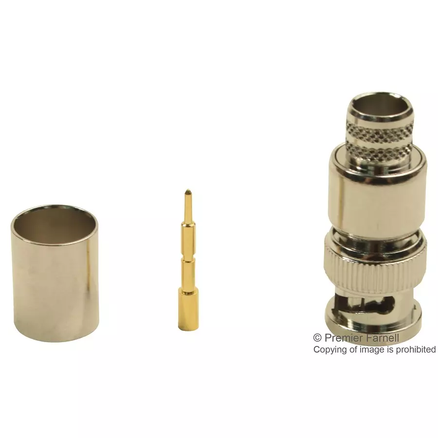AMPHENOL RF RF Connectors RF CONNECTOR, BNC, STRAIGHT PLUG, CABLE, 112589