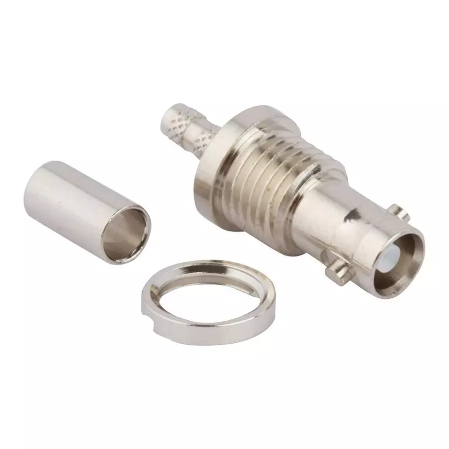 AMPHENOL RF RF Connectors RF COAX, HD-BNC, JACK, 75OHM, CABLE, 034-1053.