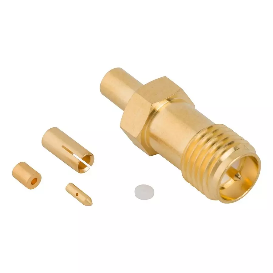 AMPHENOL RF RF Connectors RF COAX CONN, RP SMA JACK, 50 OHM, 901-10776