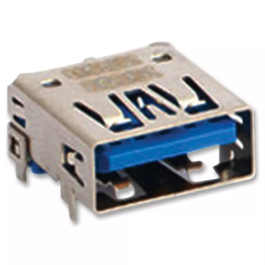 MOLEX USB Connectors USB CONN, 3.0, USB TYPE A, RCPT, THT 48393-0003