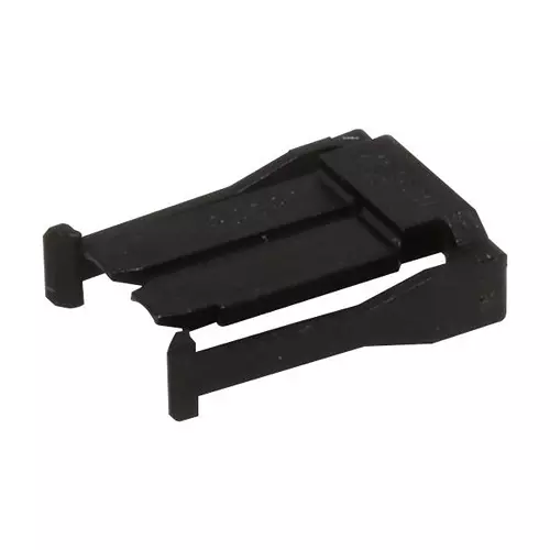 MOLEX Other Connector Accessories TPA RETAINER, NYLON, 2POS, BLACK 105325-1002 (Pack of 10)