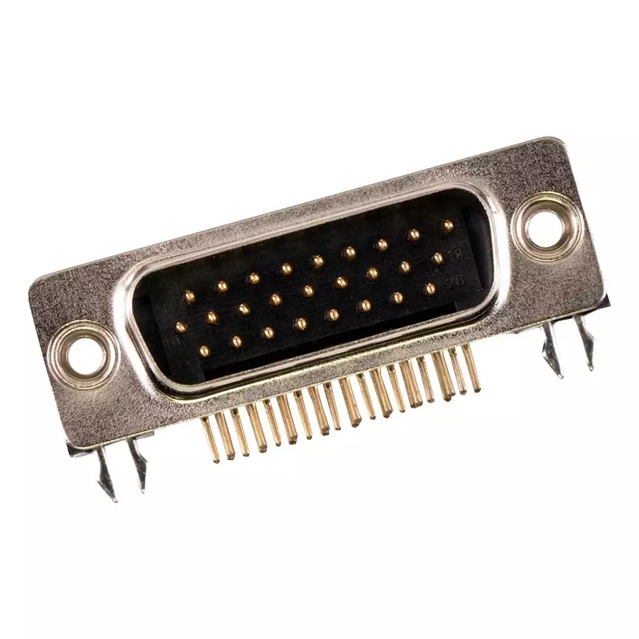 MOLEX D Sub Connectors HD-D SUB CONNECTOR, PLUG, DA, 26POS, TH 173113-0173