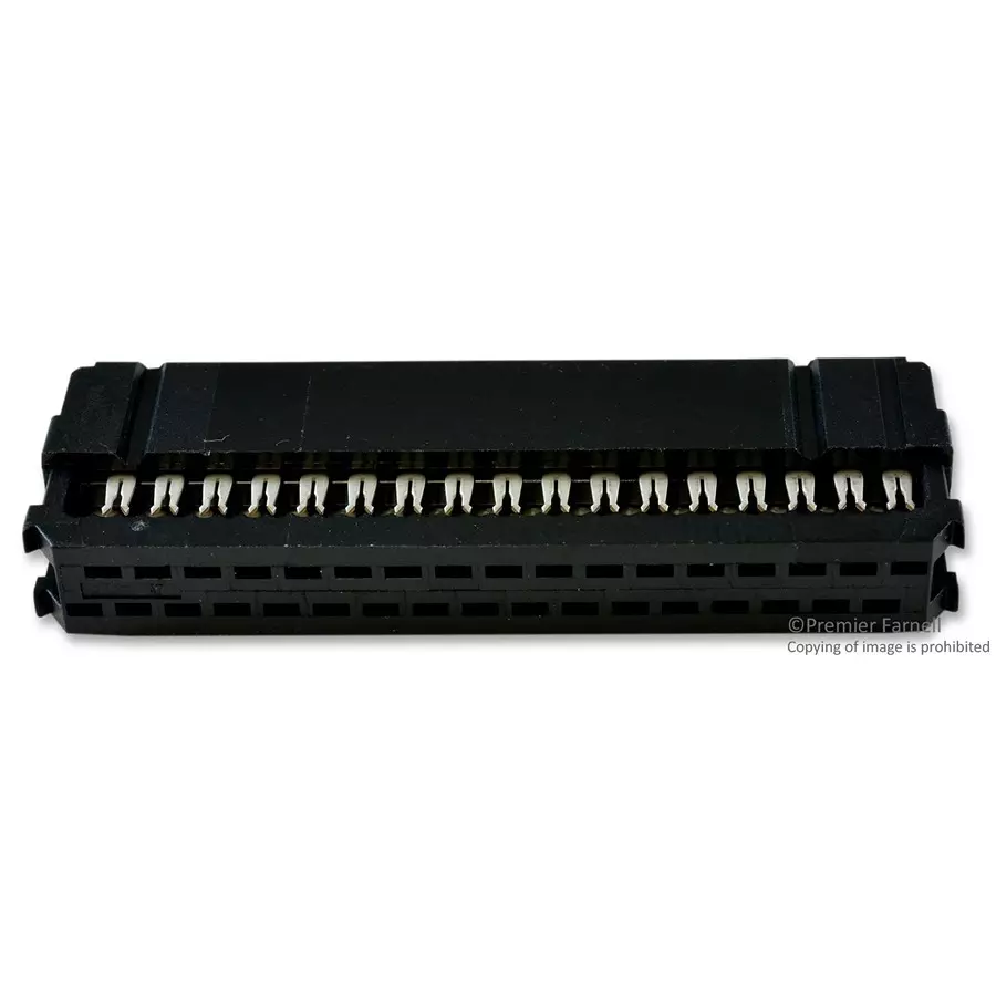 AMP - TE CONNECTIVITY WIRE-BOARD CONNECTOR RECEPTACLE 34 POSITION, 2.54MM, 1658623-8.