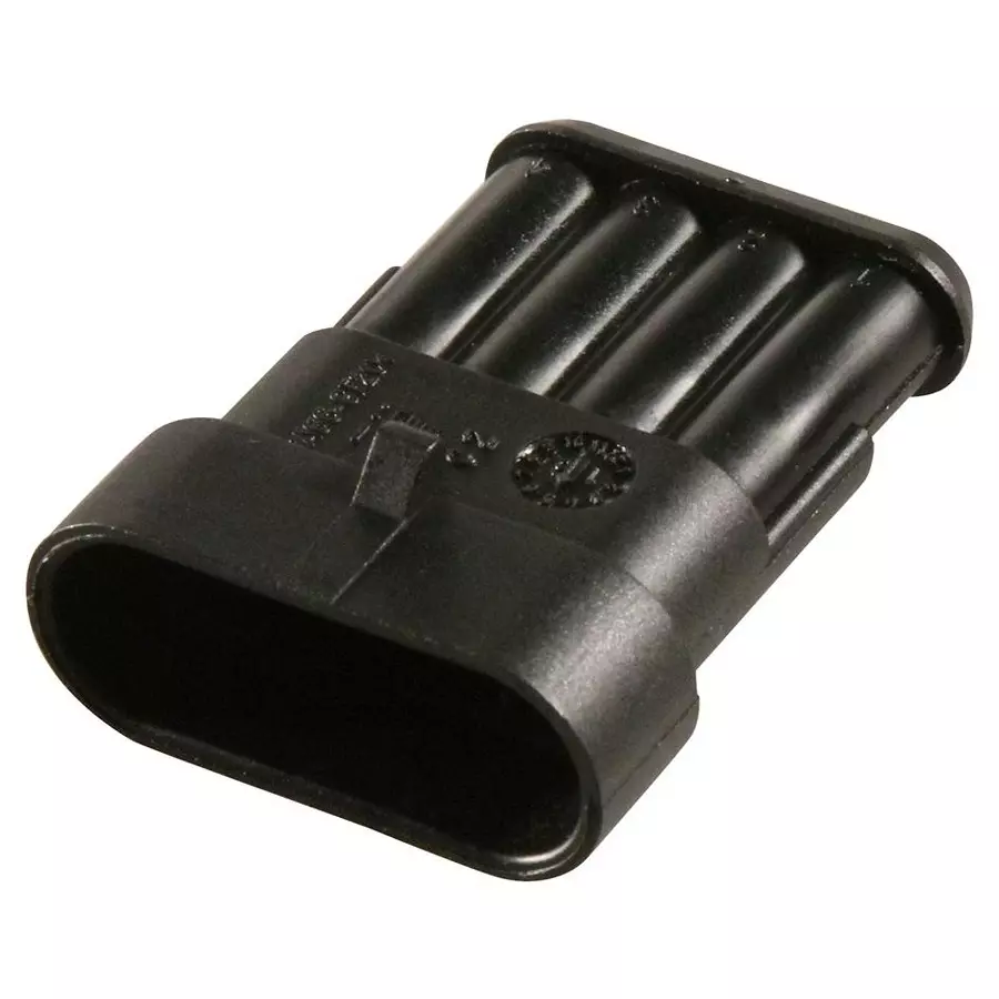 AMP - TE CONNECTIVITY TAB HOUSING, 4WAY, 282106-1