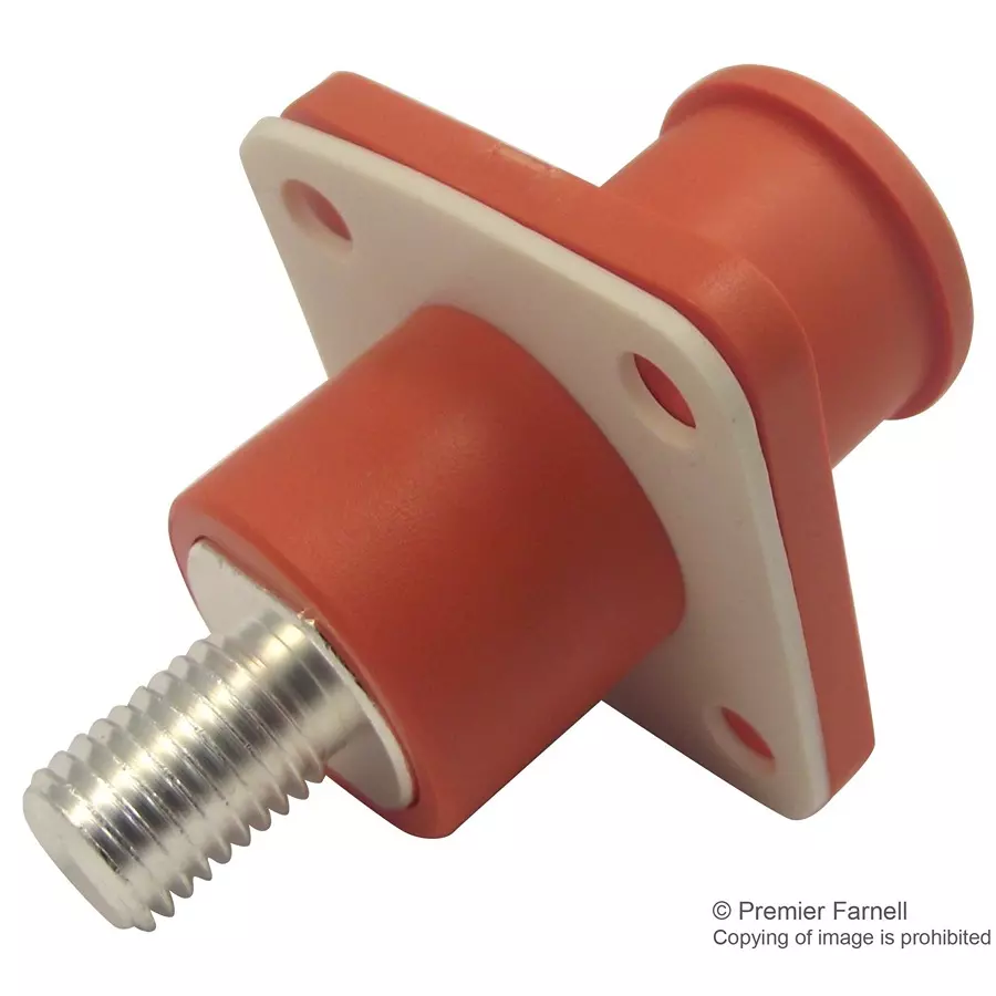 AMPHENOL INDUSTRIAL POWER ENTRY, RECEPTACLE, 200A, 1KV, ORG, SLPRBTPSO