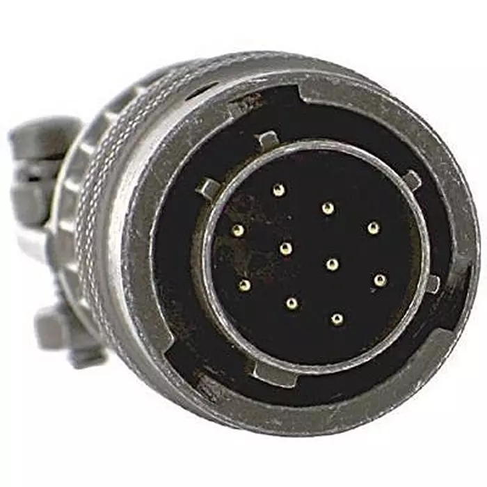 AMPHENOL INDUSTRIAL CIRCULAR CONNECTOR PLUG SIZE 12, 10 POSITION, CABLE, PT06A12-10P(SR)
